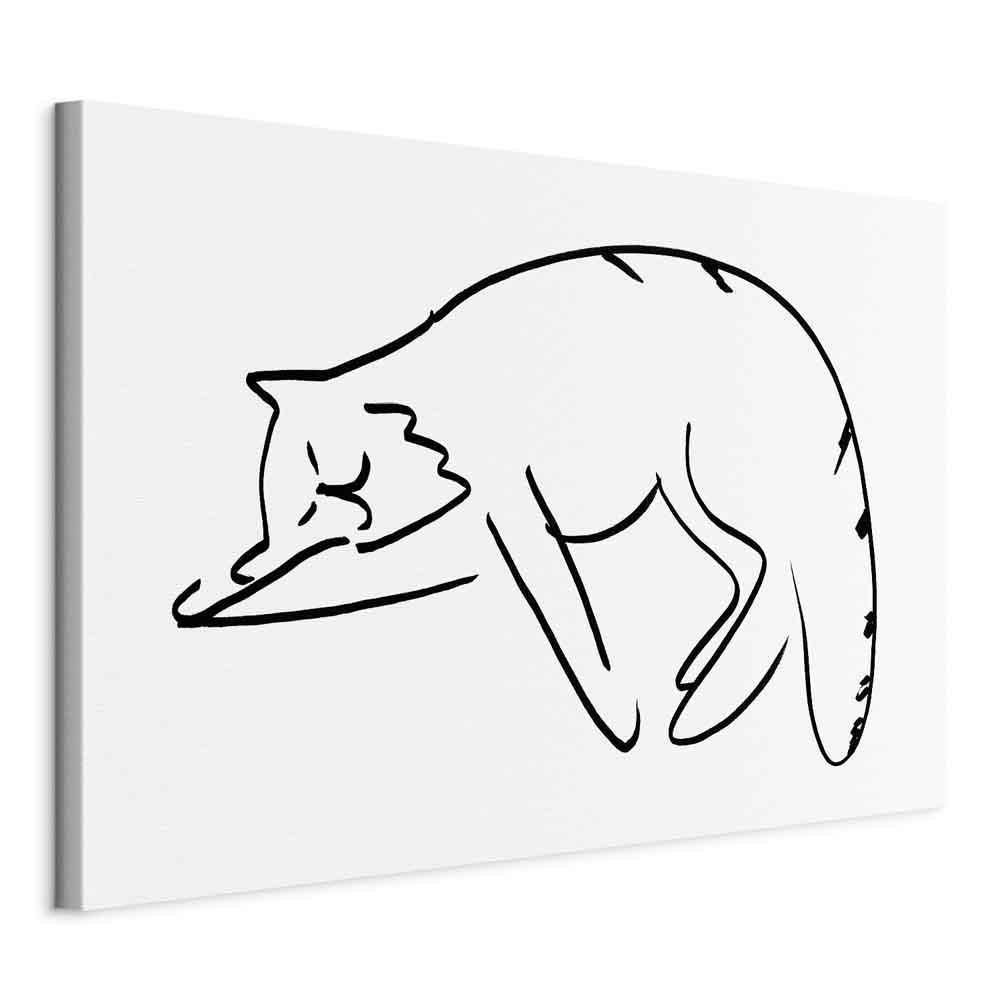 Obraz - Kocie sny (1-częściowy) pionowy