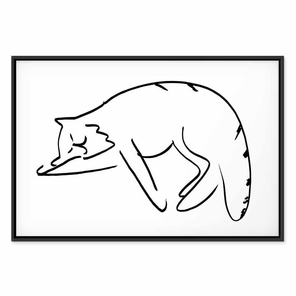 Obraz - Kocie sny (1-częściowy) pionowy