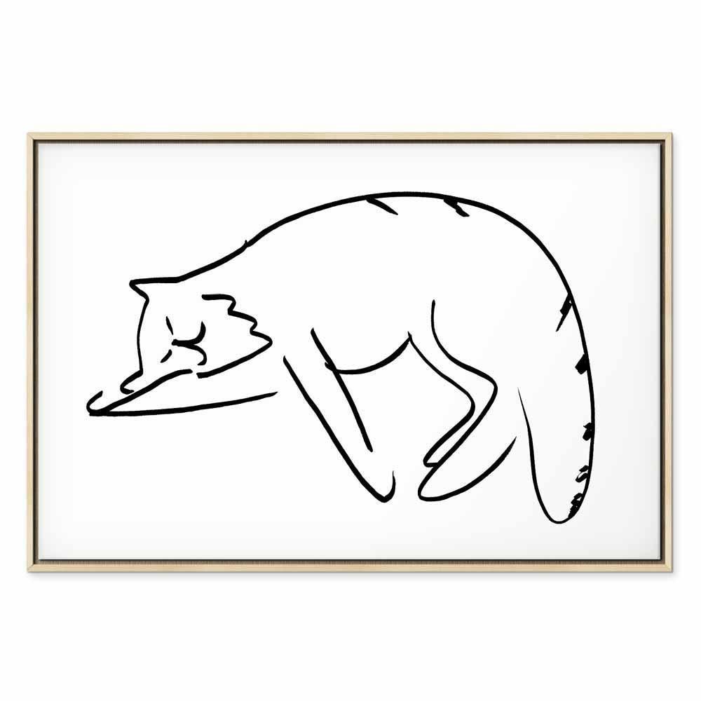 Obraz - Kocie sny (1-częściowy) pionowy