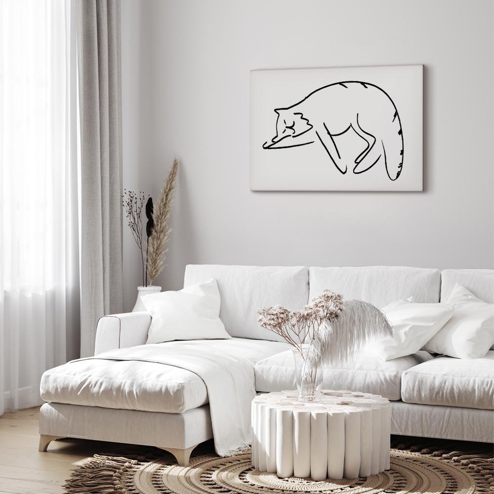 Obraz - Kocie sny (1-częściowy) pionowy