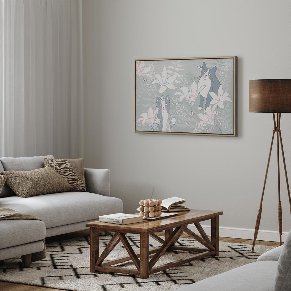 Obraz - Kocie sprawy (1-częściowy) szeroki - pierwszy wariant