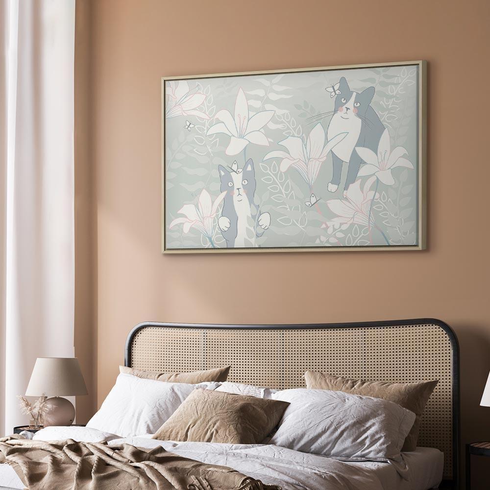 Obraz - Kocie sprawy (1-częściowy) szeroki - pierwszy wariant