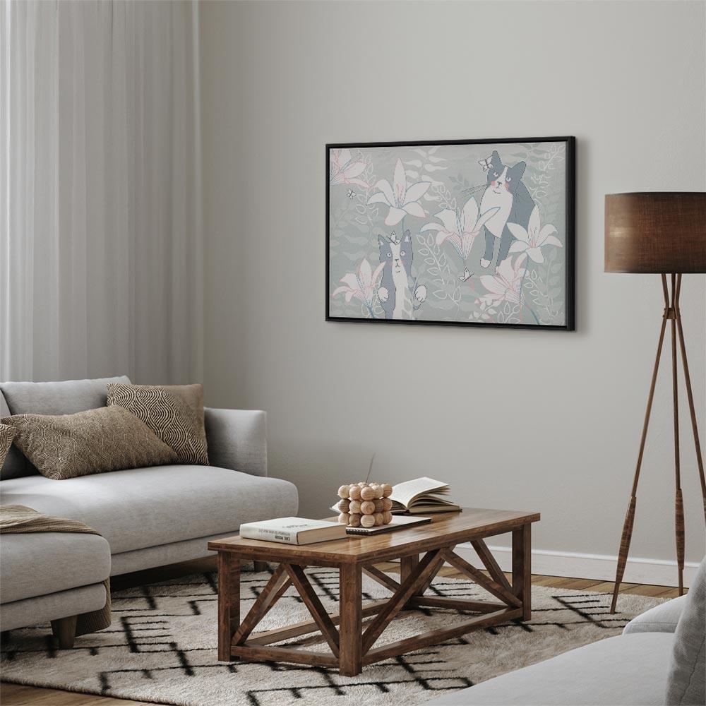 Obraz - Kocie sprawy (1-częściowy) szeroki - pierwszy wariant