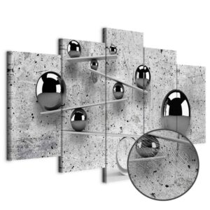 Obraz - Kule i beton (5-częściowy) szeroki