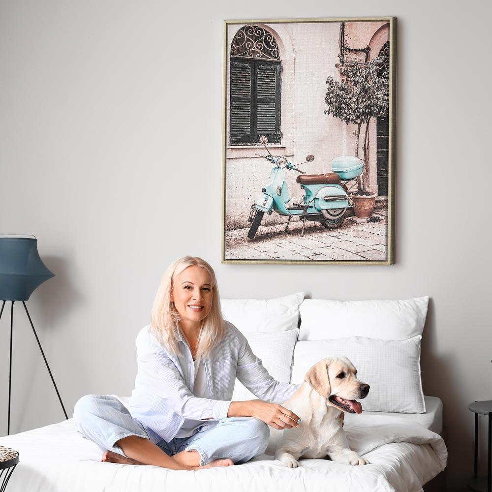 Obraz - Kultowa vespa (1-częściowy) pionowy