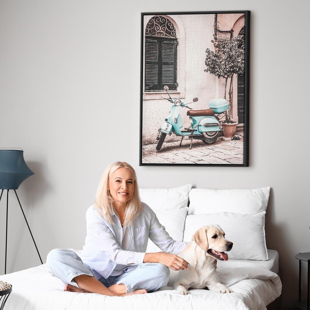 Obraz - Kultowa vespa (1-częściowy) pionowy