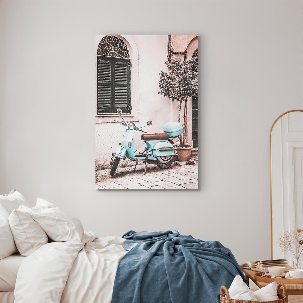 Obraz - Kultowa vespa (1-częściowy) pionowy