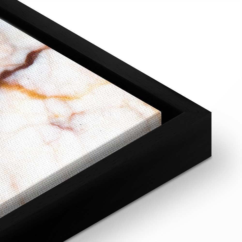 Obraz - Kwiat elegancji (1-częściowy) - delikatna lilia na tle marmuru w sepii