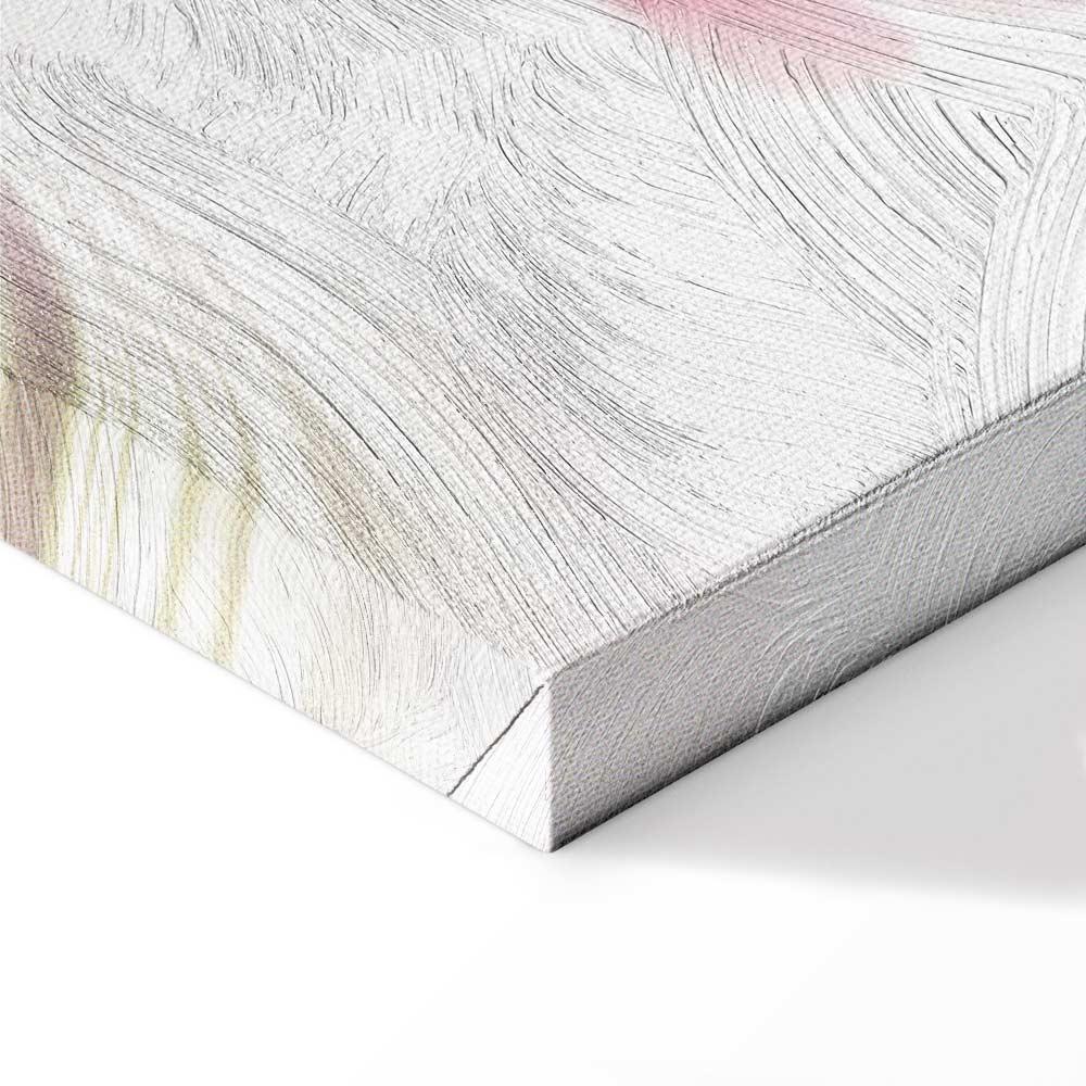 Obraz - Magnolie nad wodą (5-częściowy) szeroki różowy