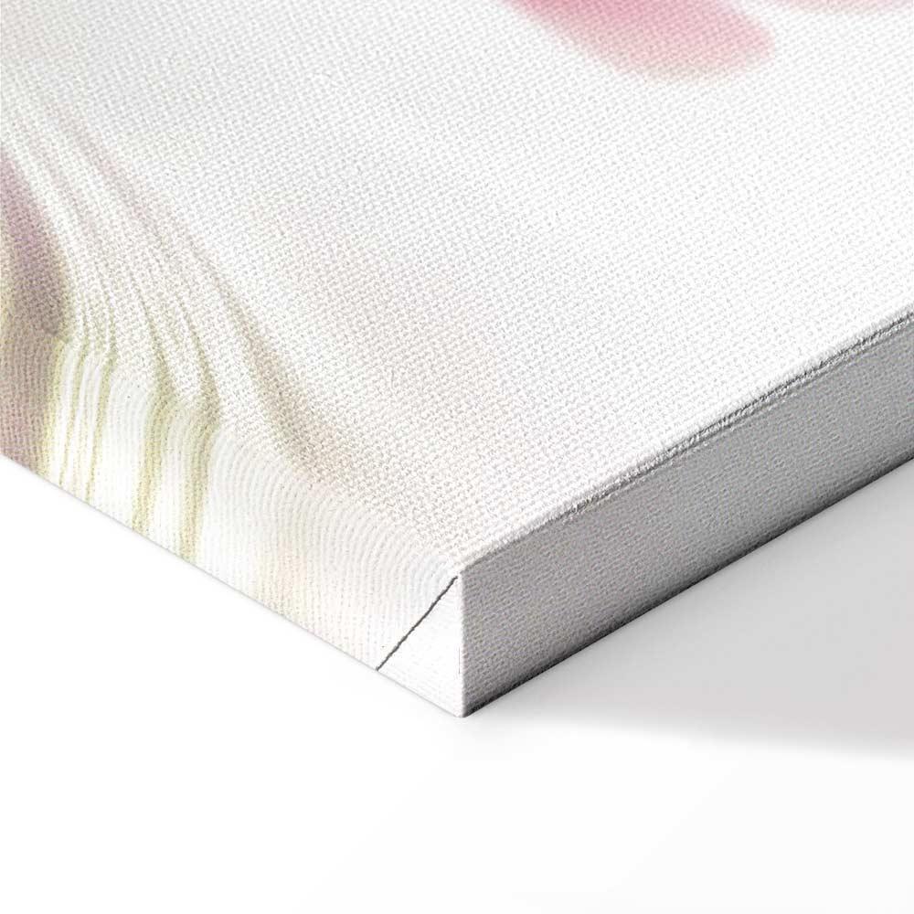 Obraz - Magnolie nad wodą (5-częściowy) szeroki różowy