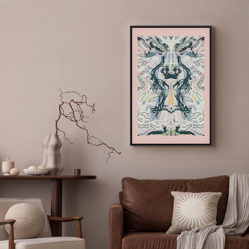 Obraz - Mantra Rorschacha (1-częściowy) pionowy