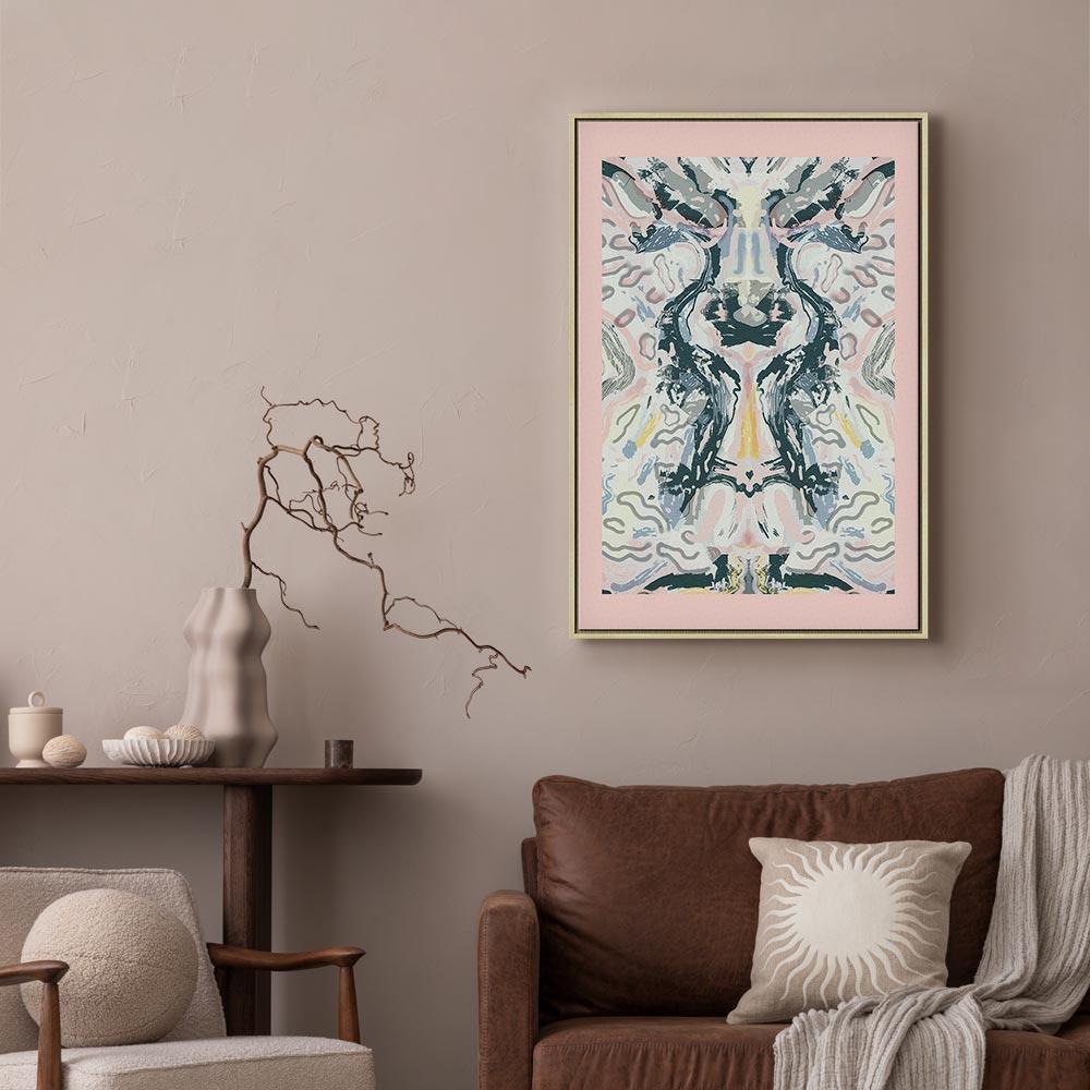 Obraz - Mantra Rorschacha (1-częściowy) pionowy