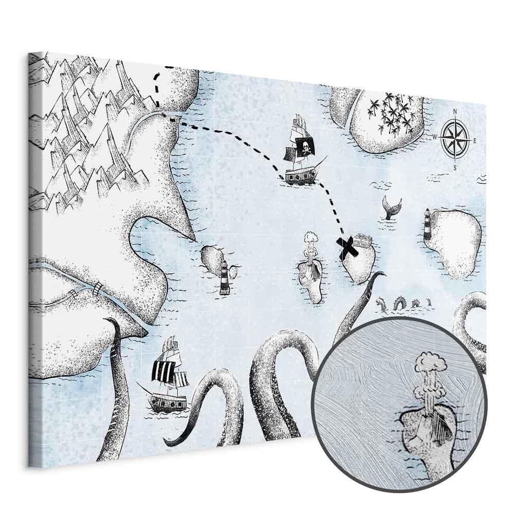 Obraz - Mapa skarbów (1-częsciowy) szeroki