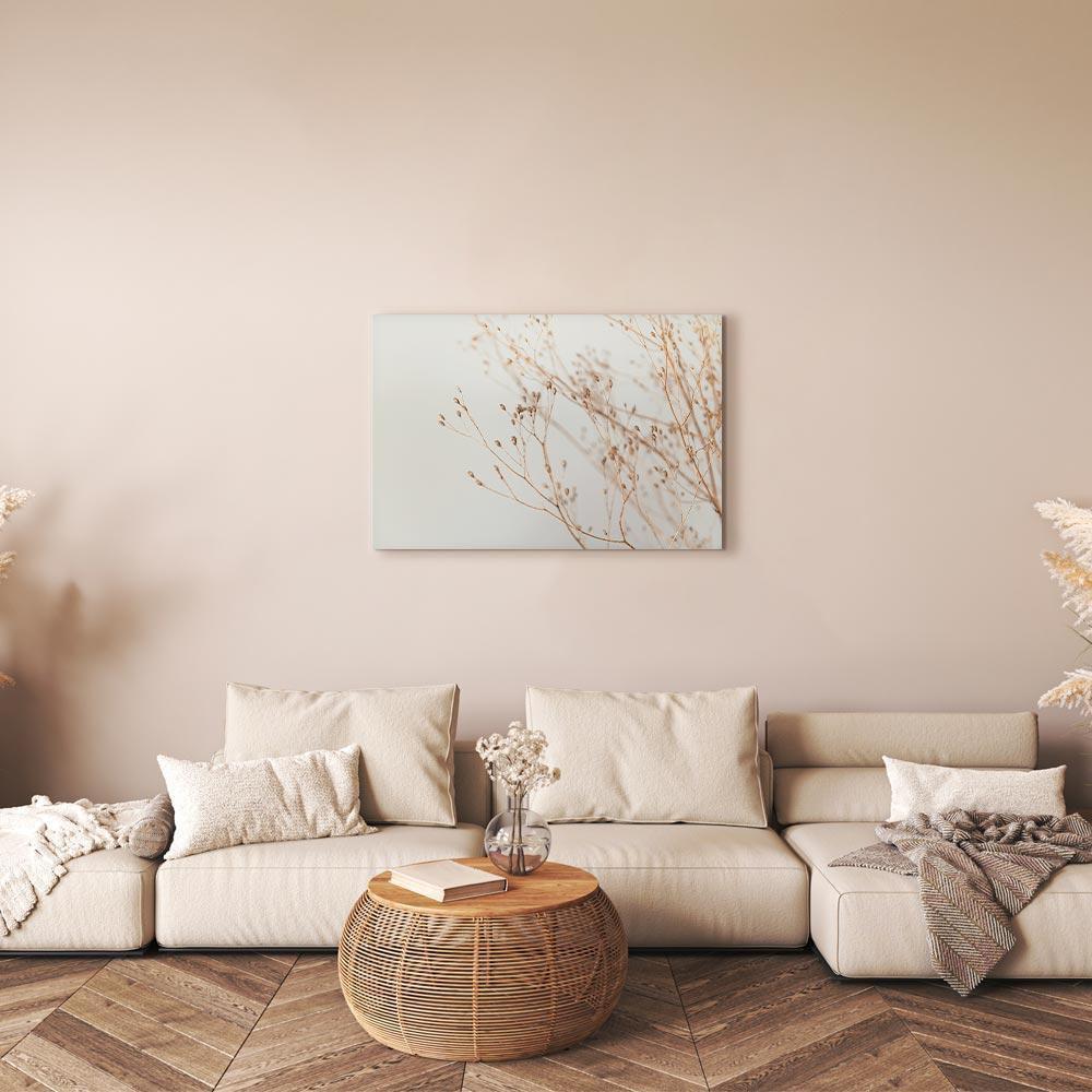 Obraz - Minimalistyczna gałązka (1-częściowy) szeroki