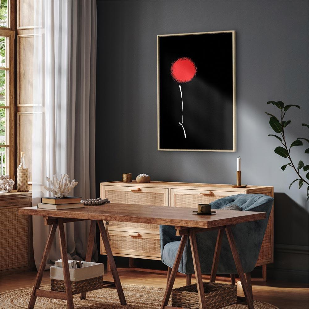 Obraz - Minimalistyczny kwiat (1-częściowy) pionowy