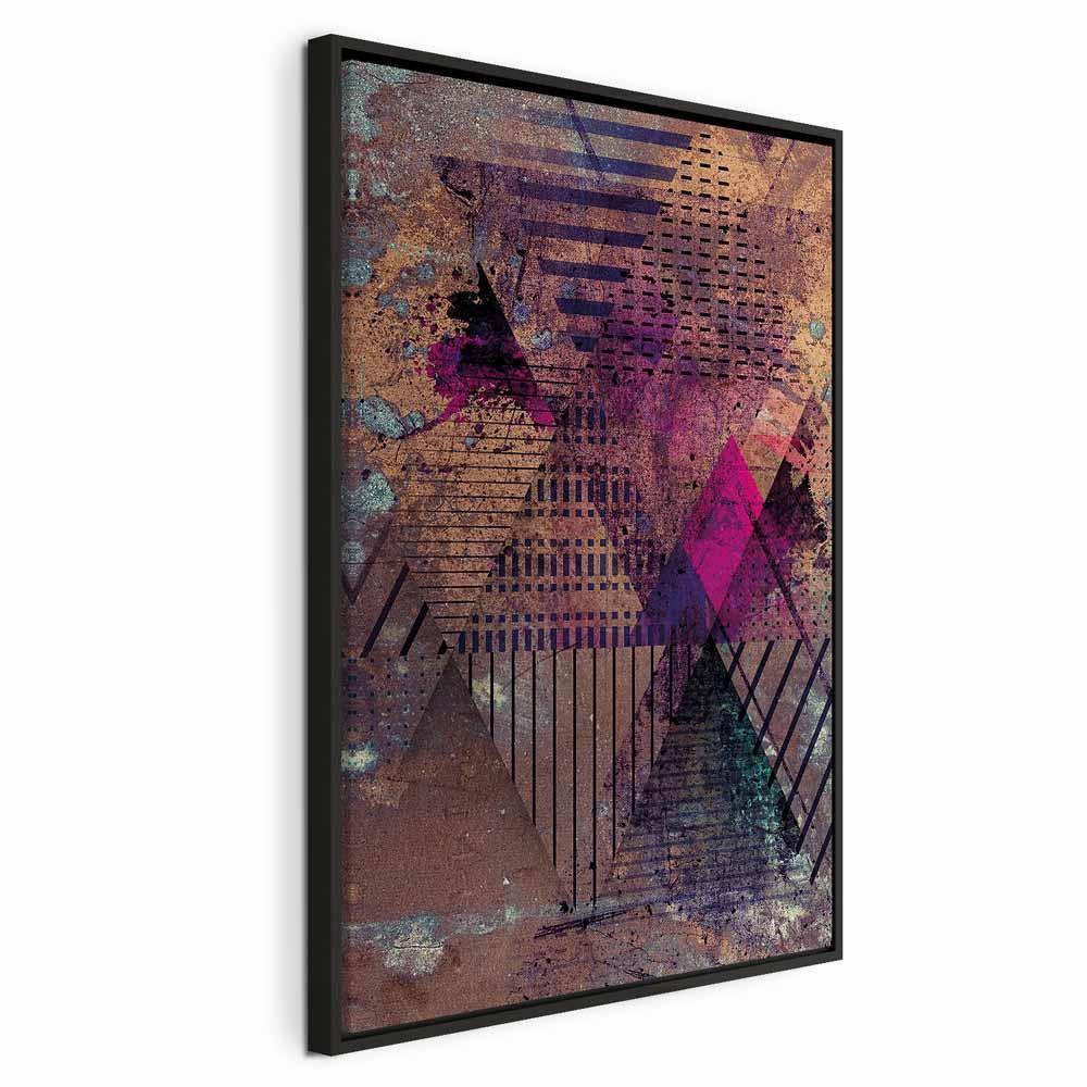 Obraz - Miodowa abstrakcja (1-częściowy) pionowy