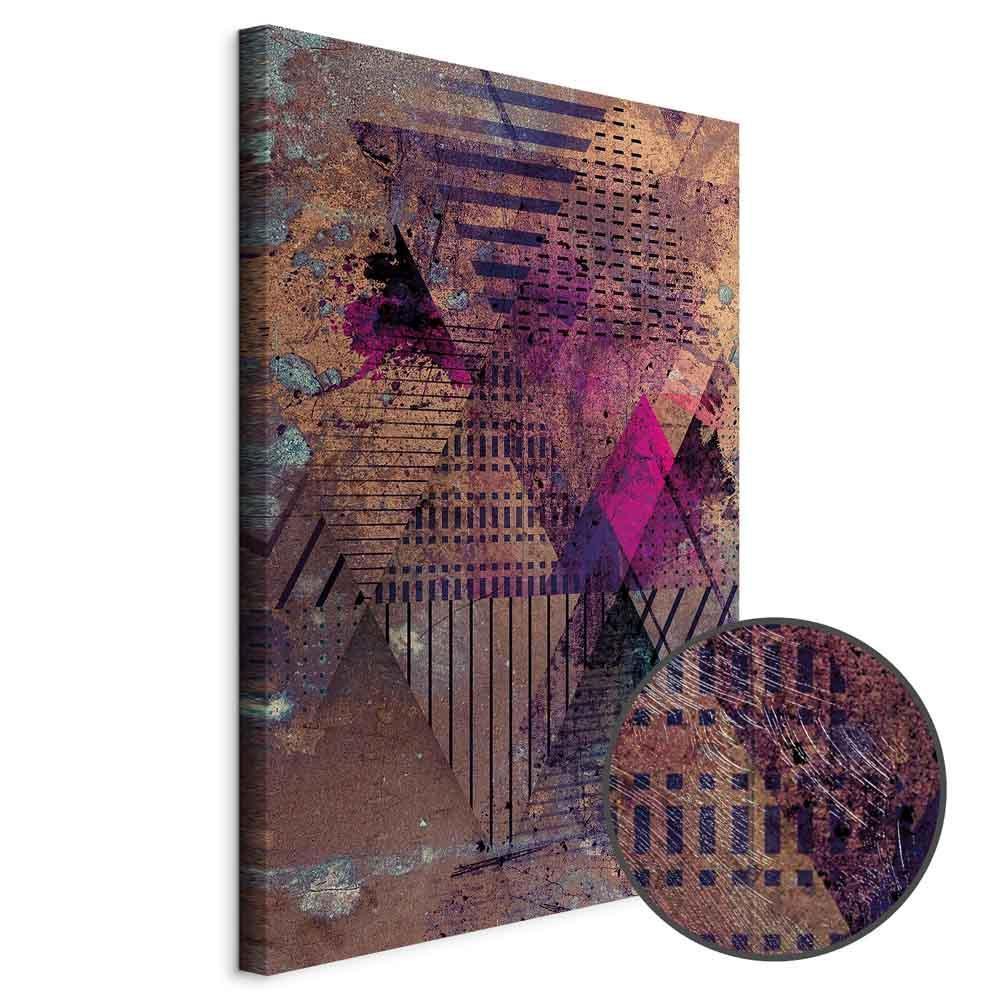 Obraz - Miodowa abstrakcja (1-częściowy) pionowy