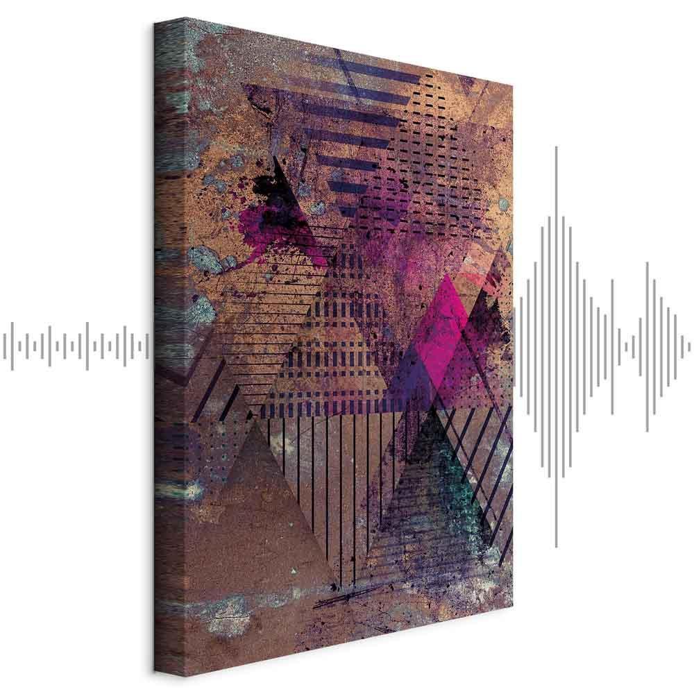 Obraz - Miodowa abstrakcja (1-częściowy) pionowy