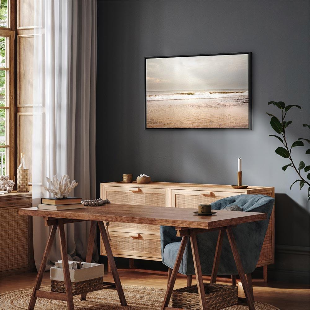 Obraz - Morze po burzy (1-częściowy) szeroki