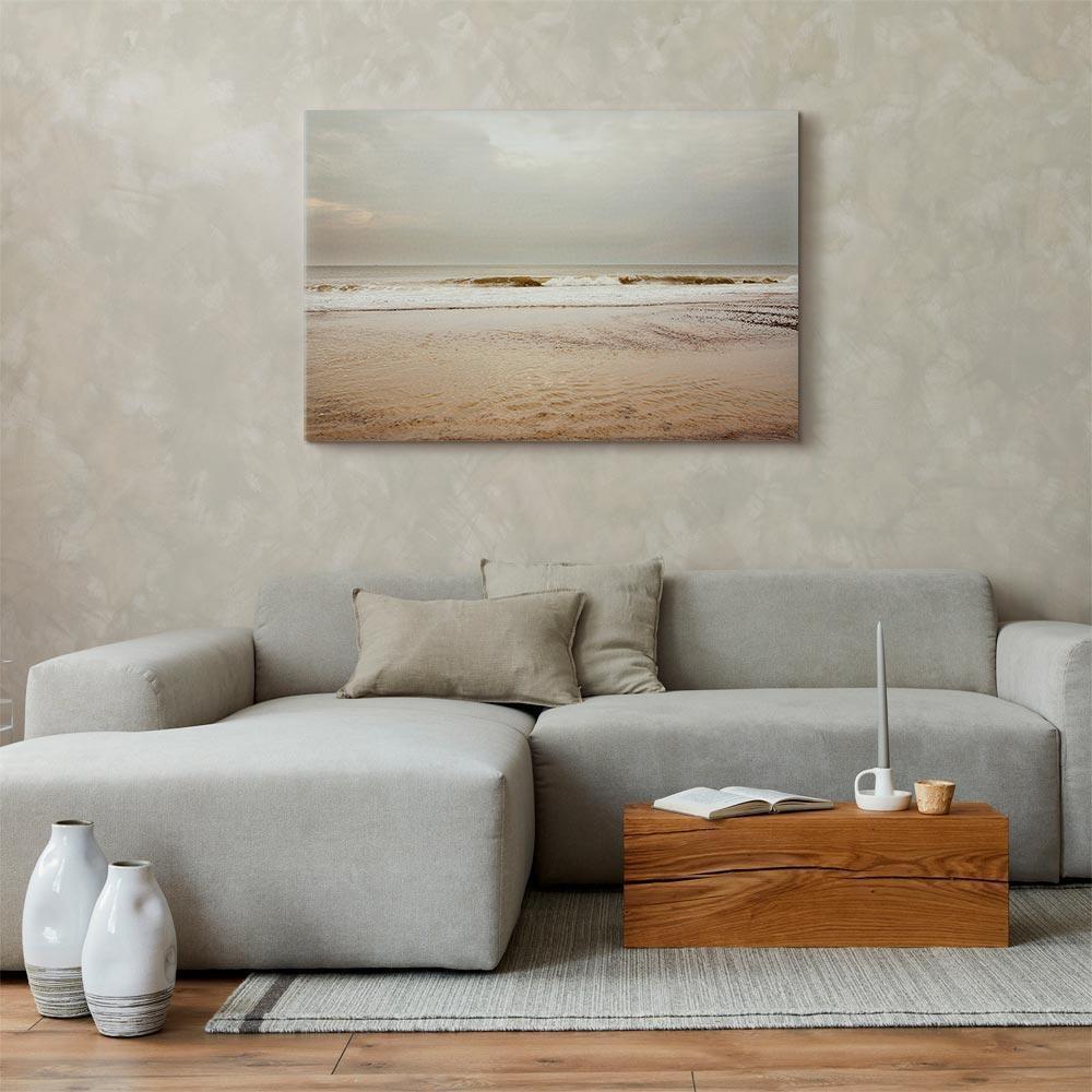 Obraz - Morze po burzy (1-częściowy) szeroki