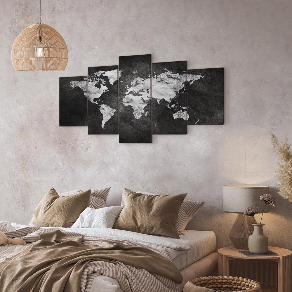 Obraz - Mroczny świat (5-częściowy) szeroki