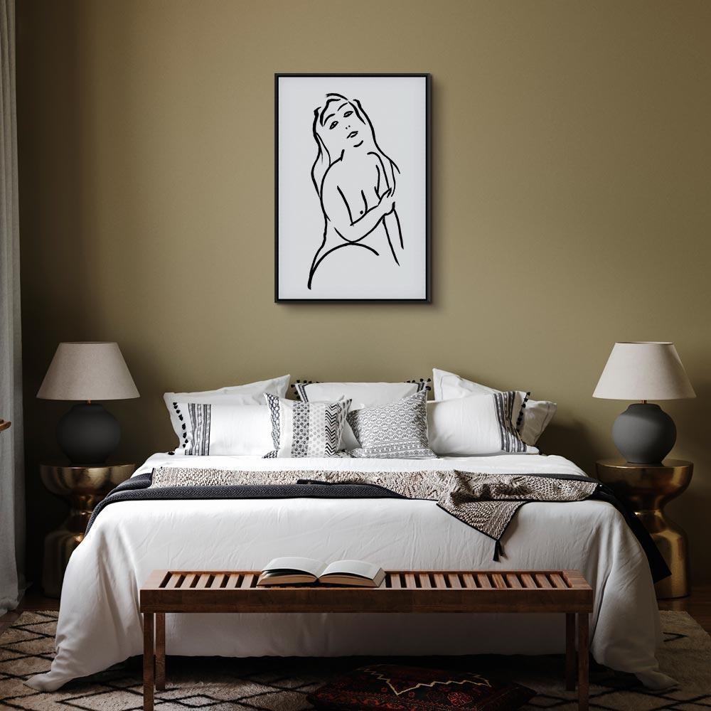 Obraz - Namiętny dotyk (1-częściowy) pionowy