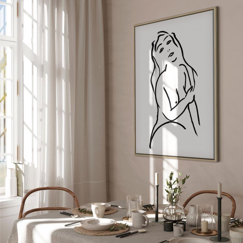 Obraz - Namiętny dotyk (1-częściowy) pionowy