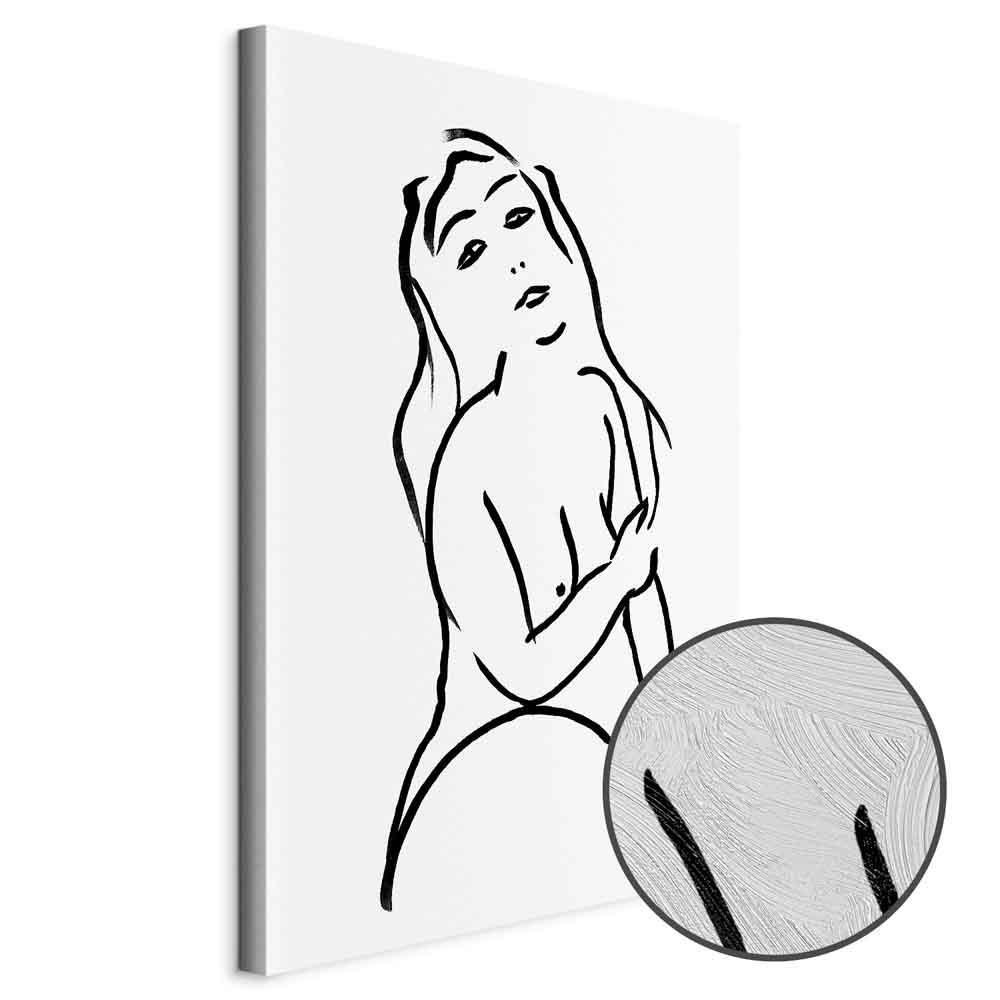 Obraz - Namiętny dotyk (1-częściowy) pionowy