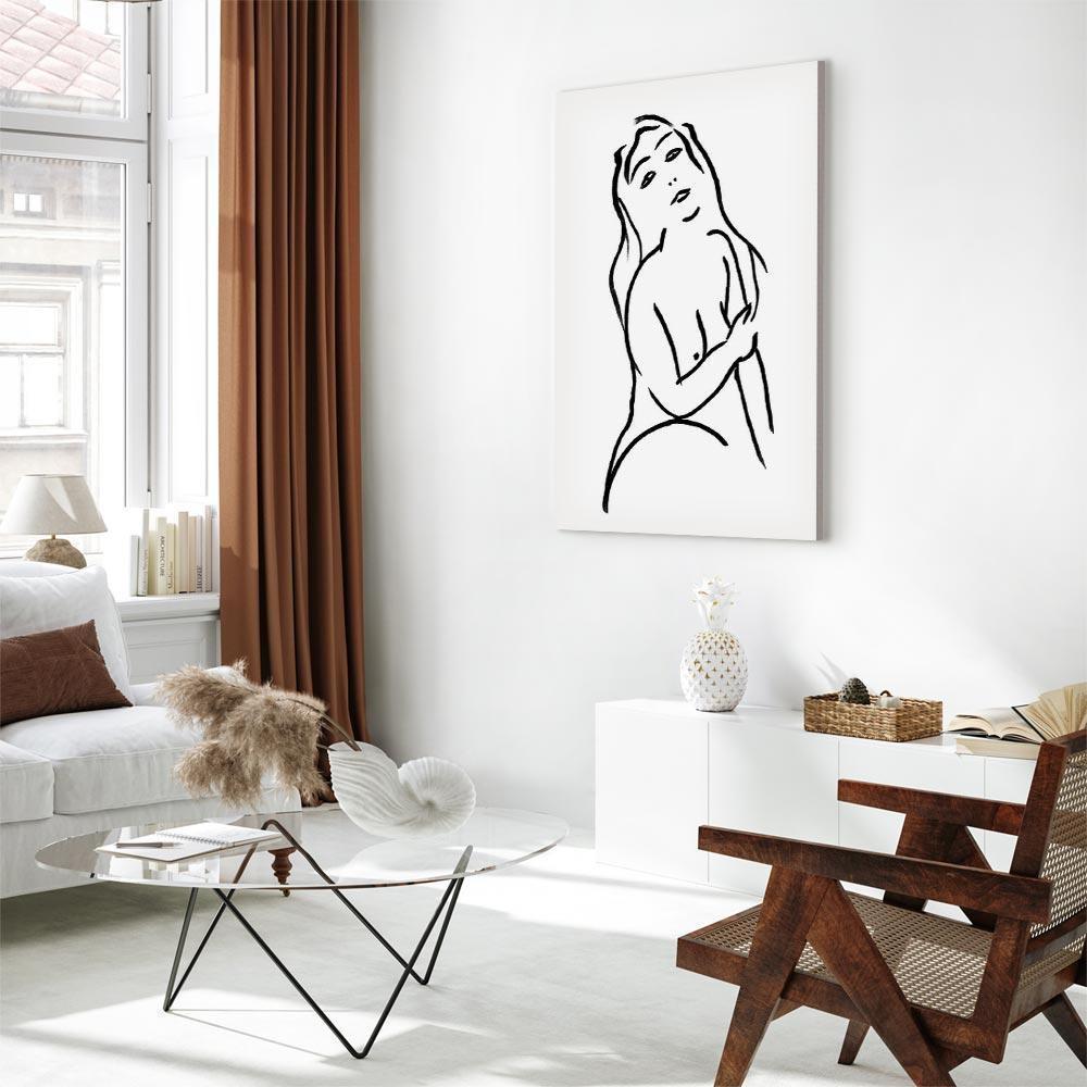 Obraz - Namiętny dotyk (1-częściowy) pionowy