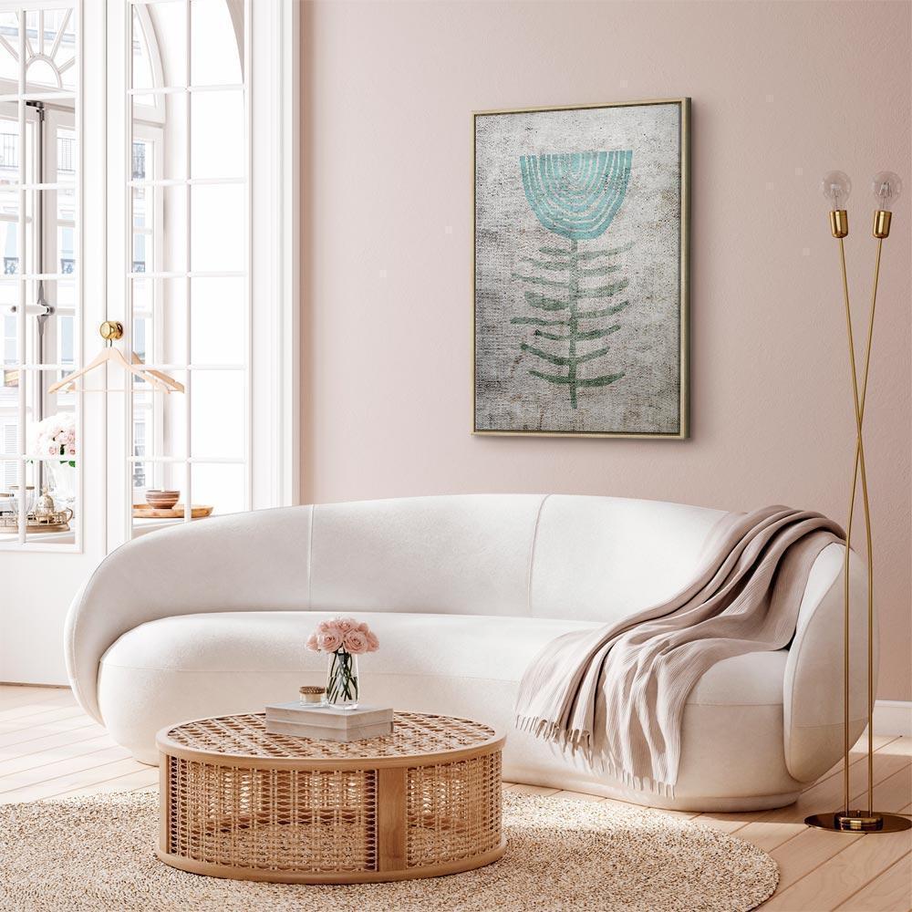 Obraz - Niebieska lilia (1-częściowy) pionowy