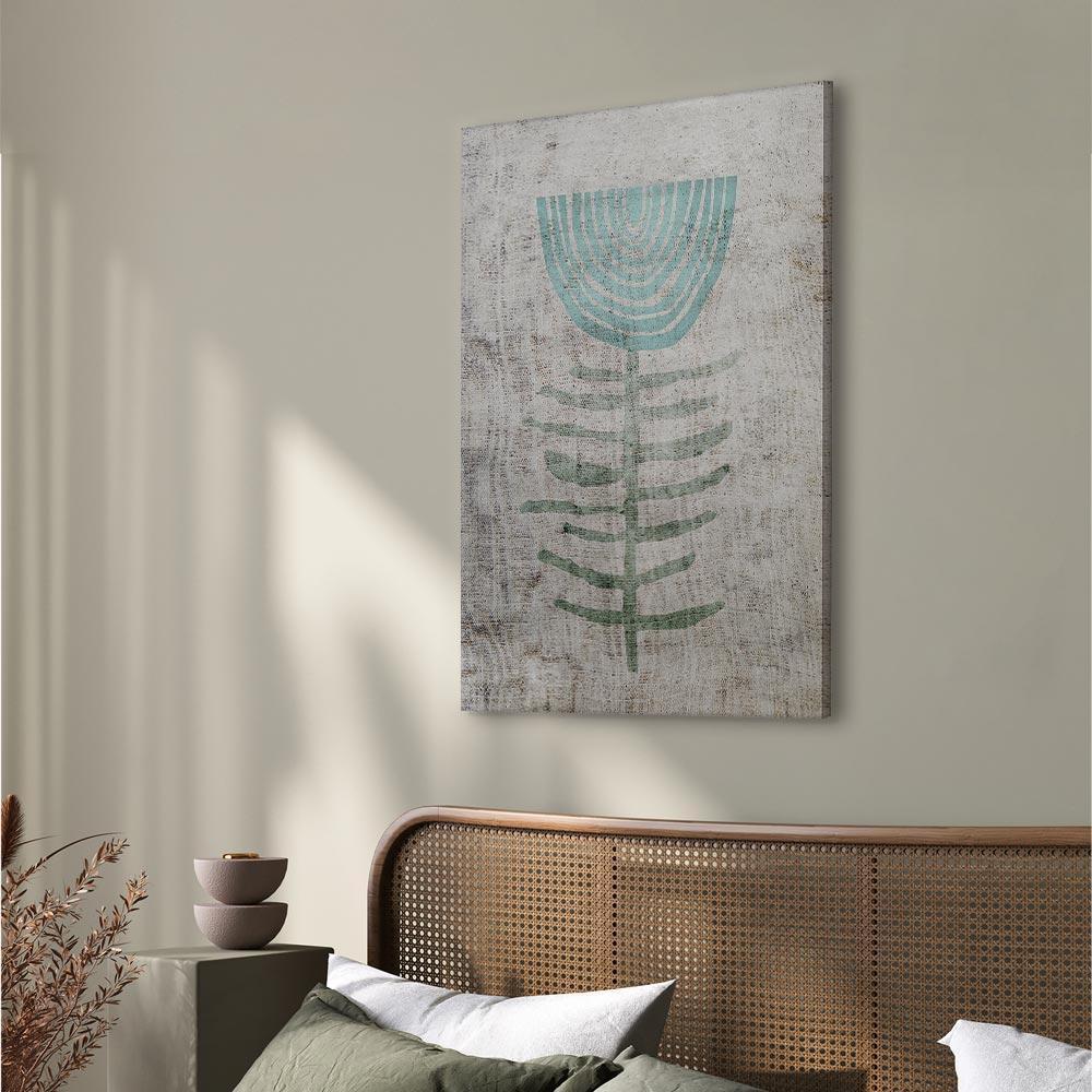 Obraz - Niebieska lilia (1-częściowy) pionowy