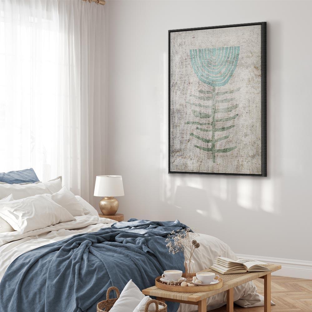 Obraz - Niebieska lilia (1-częściowy) pionowy