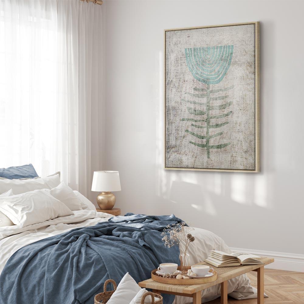 Obraz - Niebieska lilia (1-częściowy) pionowy