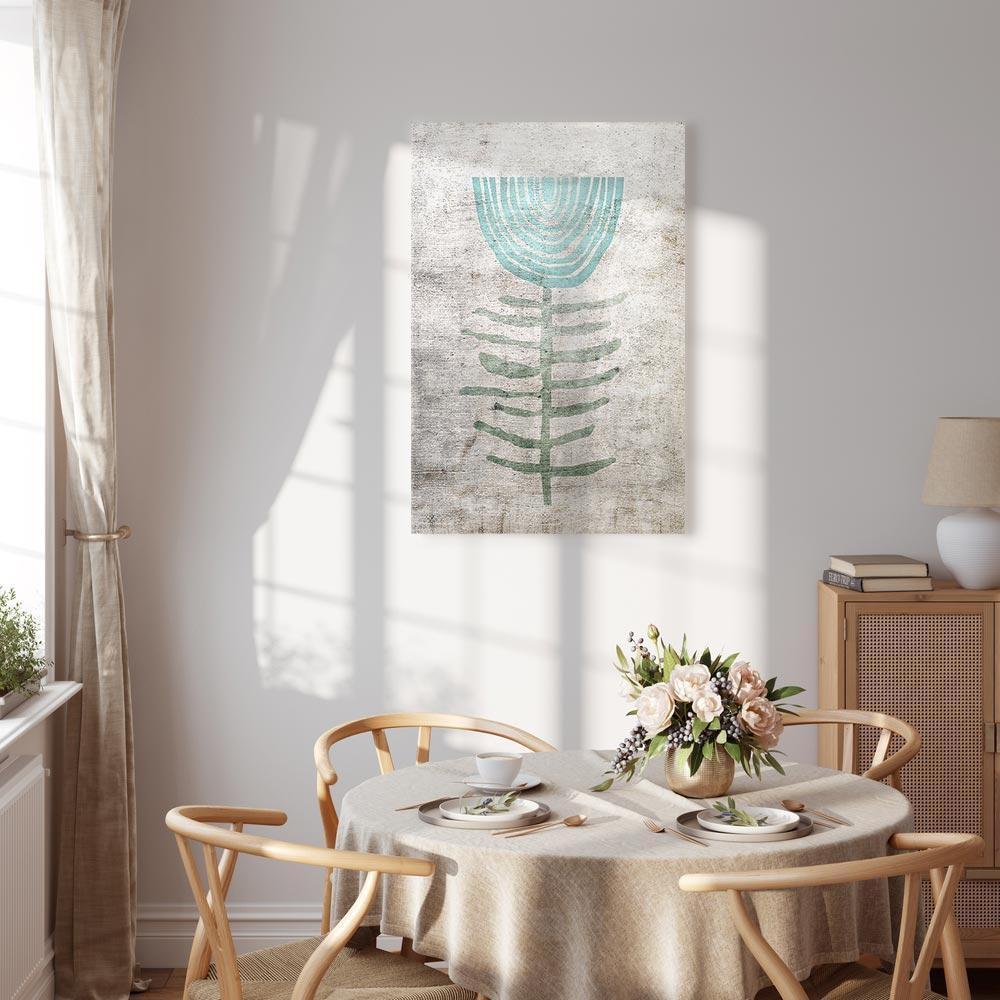 Obraz - Niebieska lilia (1-częściowy) pionowy