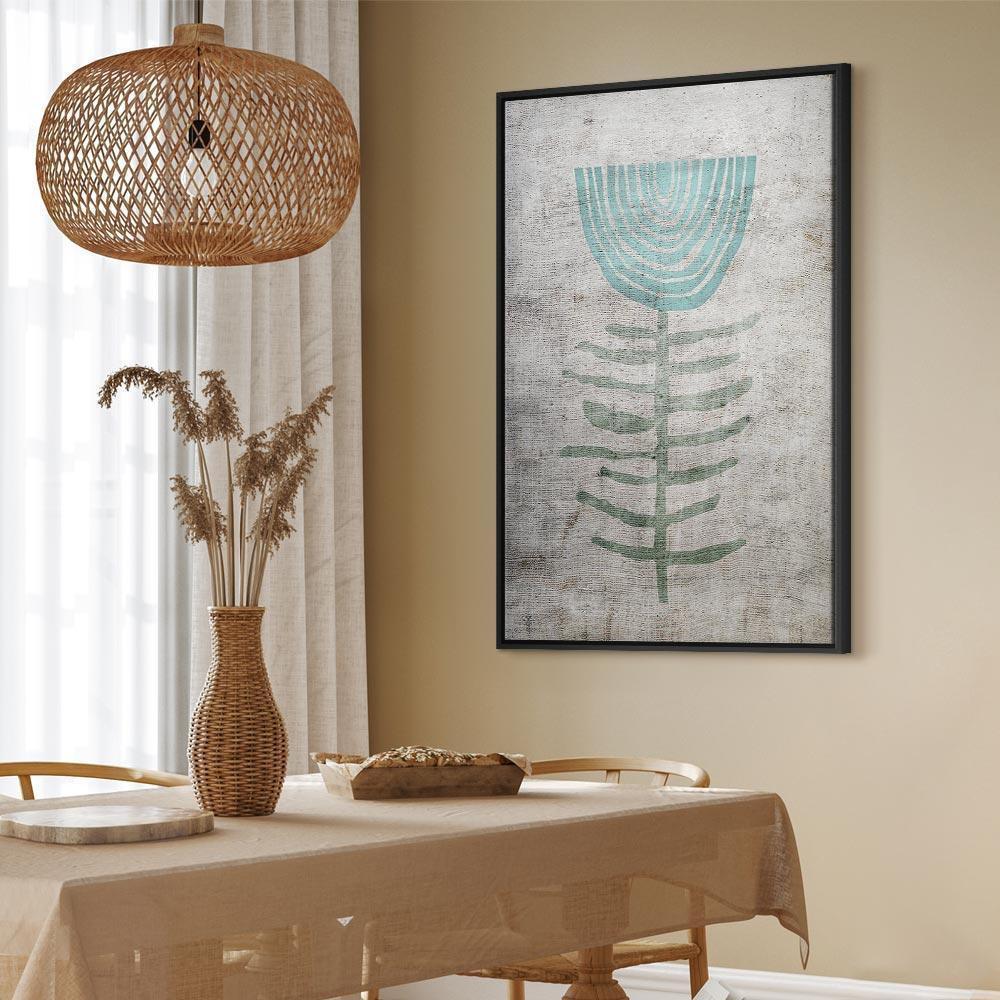 Obraz - Niebieska lilia (1-częściowy) pionowy