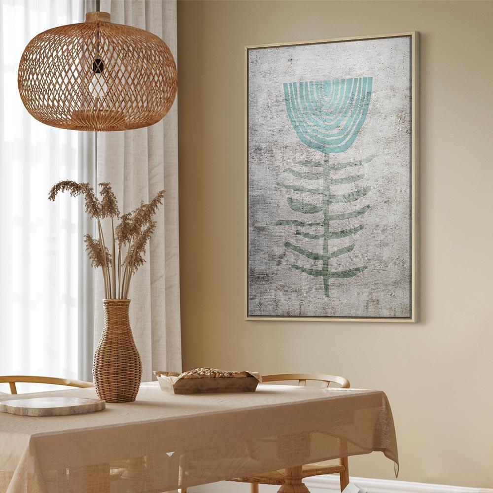 Obraz - Niebieska lilia (1-częściowy) pionowy