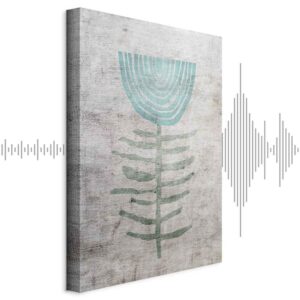 Obraz - Niebieska lilia (1-częściowy) pionowy