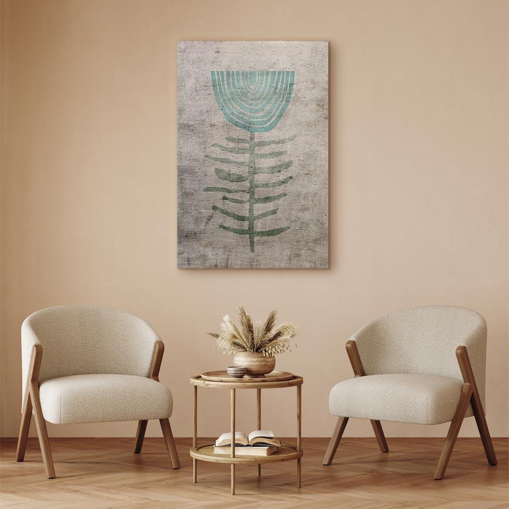 Obraz - Niebieska lilia (1-częściowy) pionowy