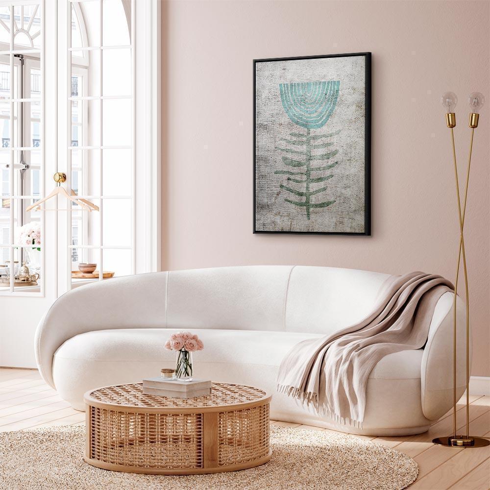 Obraz - Niebieska lilia (1-częściowy) pionowy