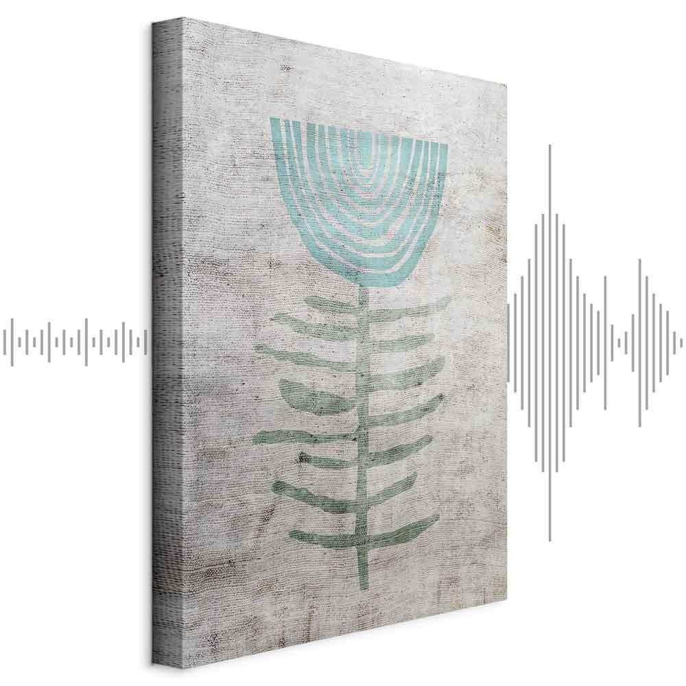 Obraz - Niebieska lilia (1-częściowy) pionowy