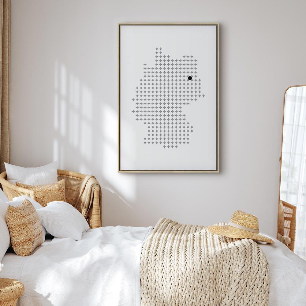 Obraz - Niemcy (1-częściowy) pionowy