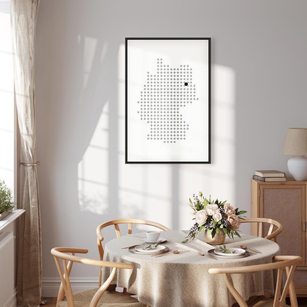 Obraz - Niemcy (1-częściowy) pionowy