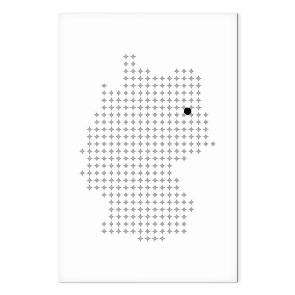 Obraz - Niemcy (1-częściowy) pionowy