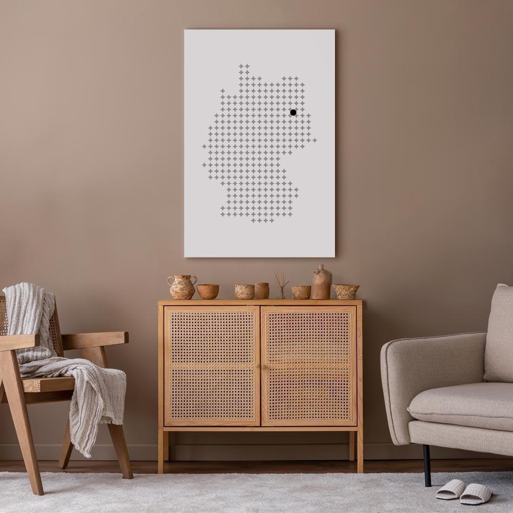 Obraz - Niemcy (1-częściowy) pionowy