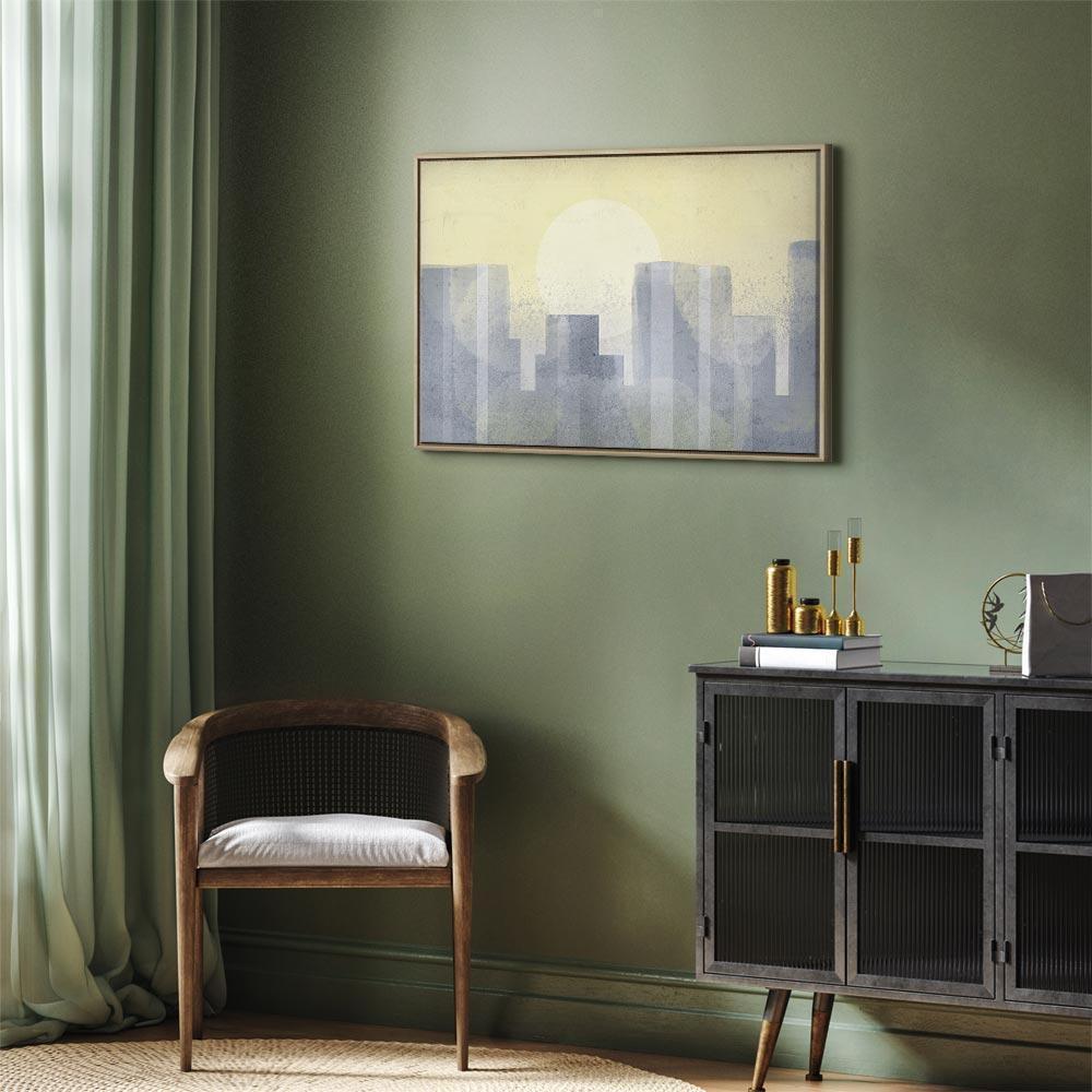 Obraz - Nowoczesne miasto (1-częściowy) szeroki - trzeci wariant