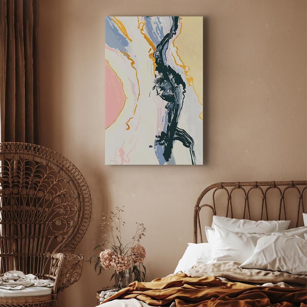 Obraz - Nurtujące myśli (1-częściowy) pionowy