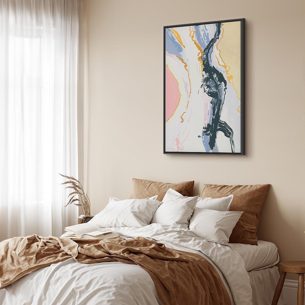 Obraz - Nurtujące myśli (1-częściowy) pionowy