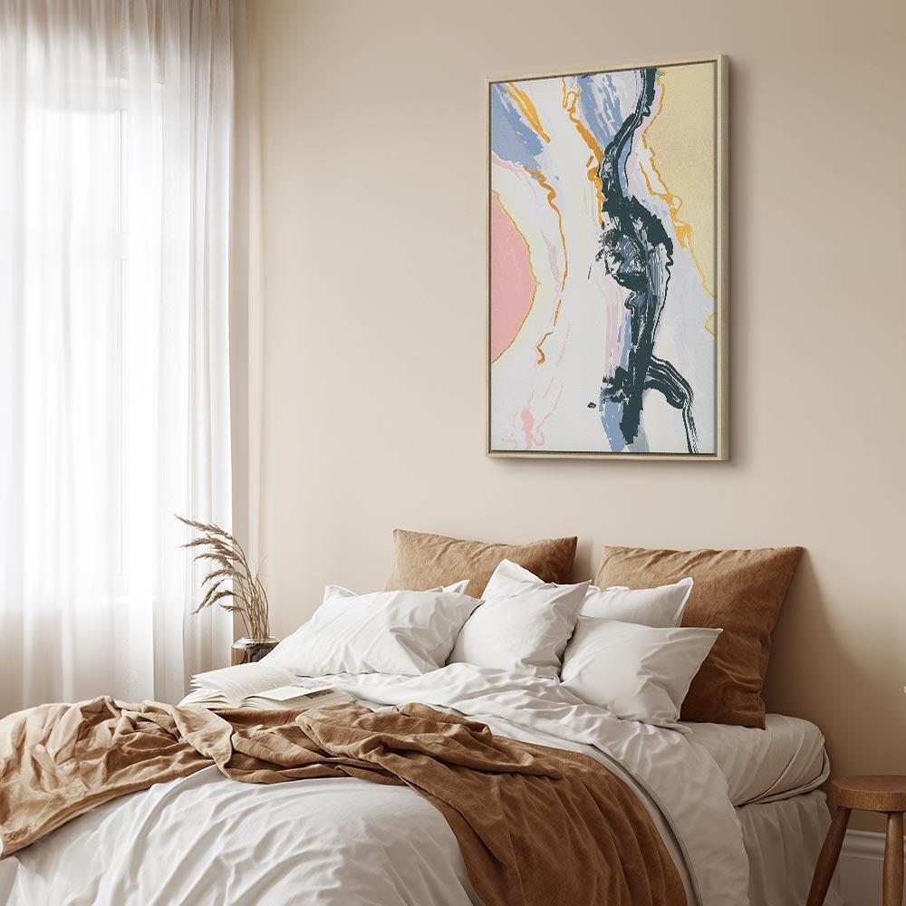 Obraz - Nurtujące myśli (1-częściowy) pionowy