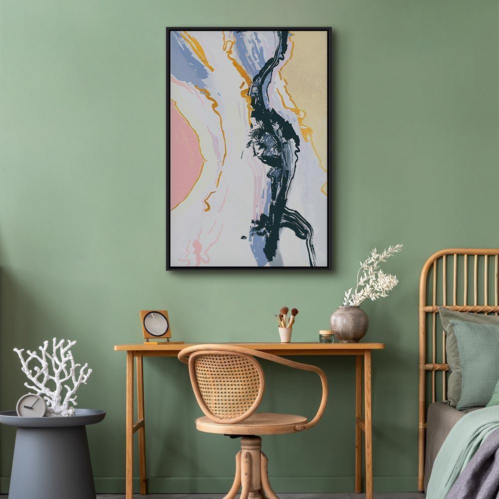 Obraz - Nurtujące myśli (1-częściowy) pionowy