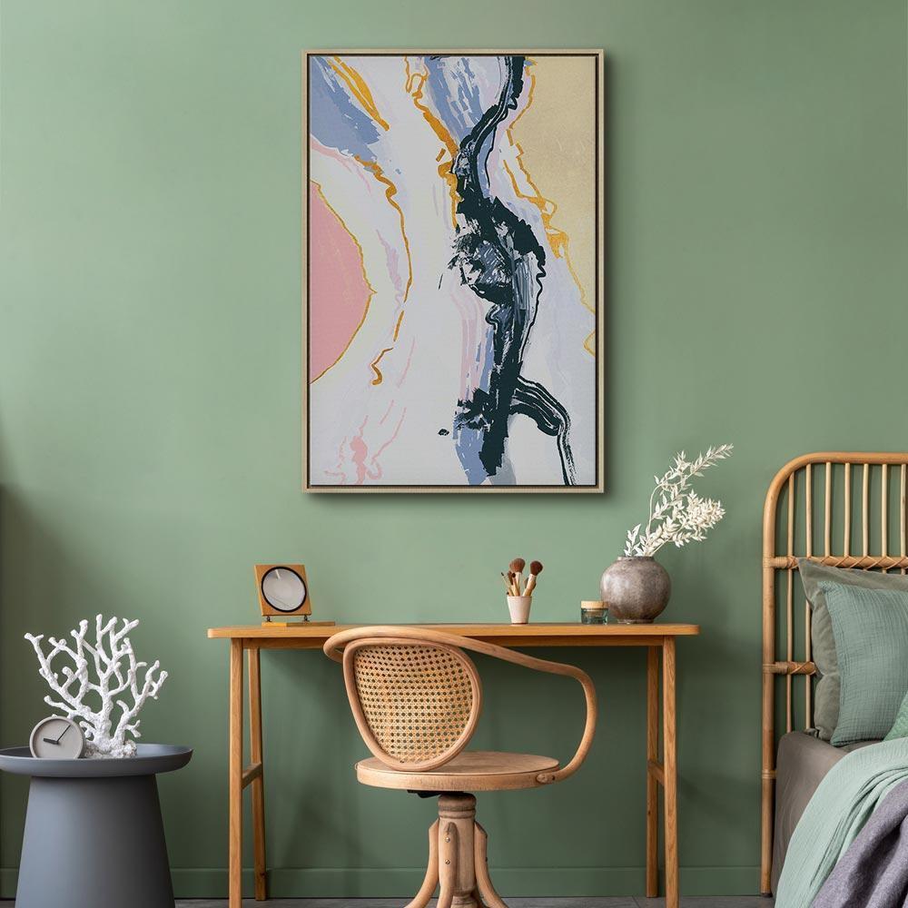 Obraz - Nurtujące myśli (1-częściowy) pionowy